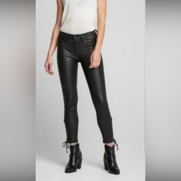 HUDSON NIX LACE HEM JEANS - Picture 1 of 3